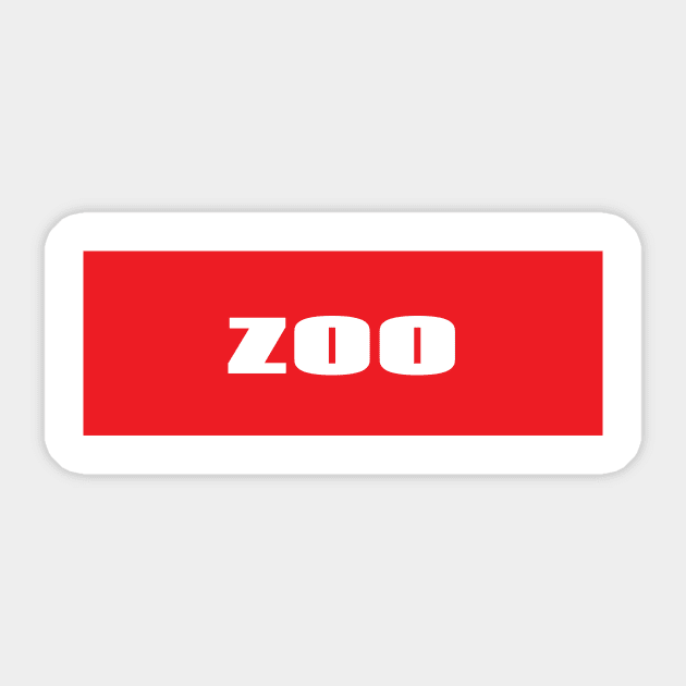 Zoo Sticker by ProjectX23Red